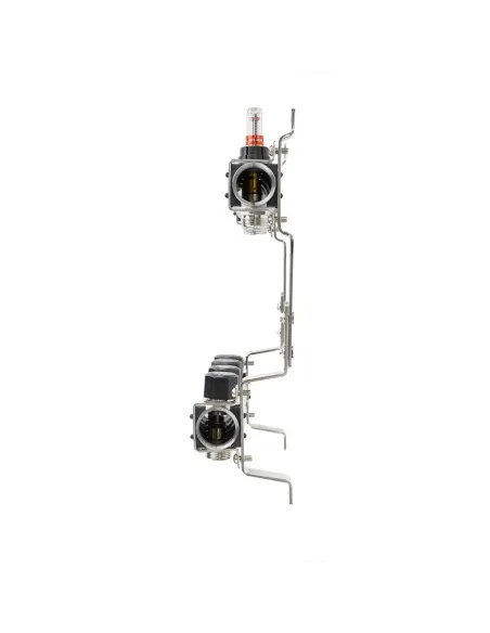 Колектор для теплого пола Raftec RC03-09 Steel 9 выходов, с расходомерами, 1 дюйм Колектор для теплого пола Raftec RC03-09 Steel 9 выходов, с расходомерами, 1 дюйм