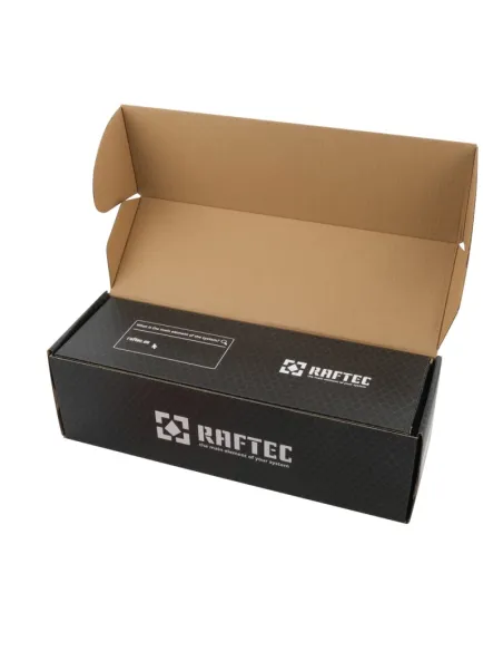 Колектор для теплої підлоги Raftec RC03-10 Steel 10 виходів, з витратомірами, 1 дюйм
