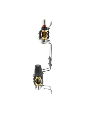 Колектор для теплого пола Raftec LCR-1.12 Gold 12 выходов, с расходомерами, 1 дюйм