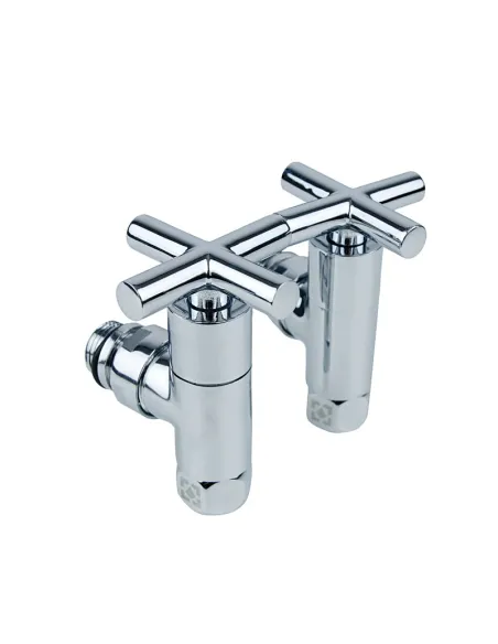 Комплект приборных кранов угловые Raftec RV-3012 PN10 НВ 1/2x1/2 дюйма, вентильные