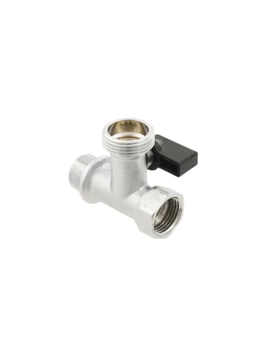 Приладовий кран кульовий Raftec KSM010201, потрійний, 1/2х3/4х1/2 дюйми