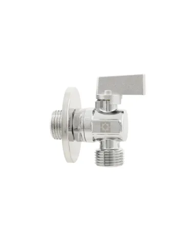 Приладовий кран кульовий Raftec KDH0101, кутовий, 1/2х1/2 дюйми