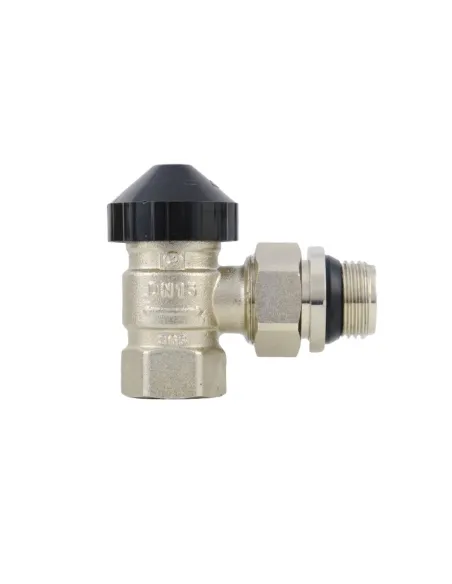 Кран для радиатора Raftec KPT 11 1/2х1/2 дюйма, угловой, термостатичный