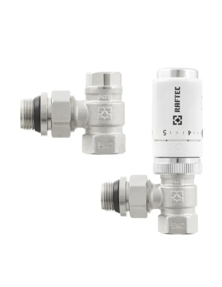 Комплект термостатический Raftec KTU 11 M30 угловой, 1/2 дюйма