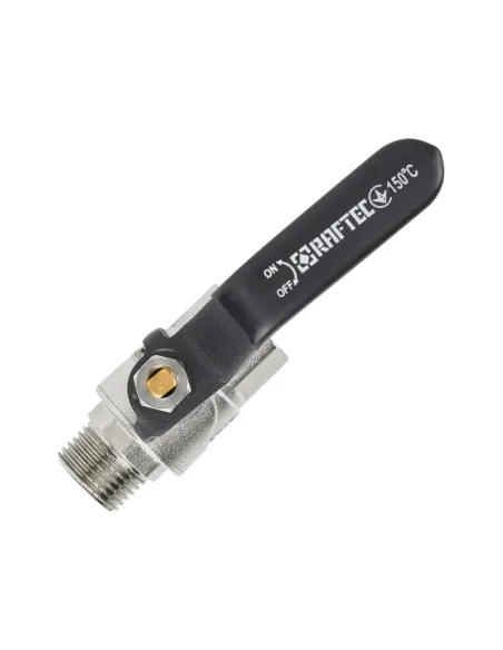 Кран шаровой прямой Raftec Black PN40 НВ DRH41 1 1/4 дюйма Кран шаровой прямой Raftec Black PN40 НВ DRH41 1 1/4 дюйма