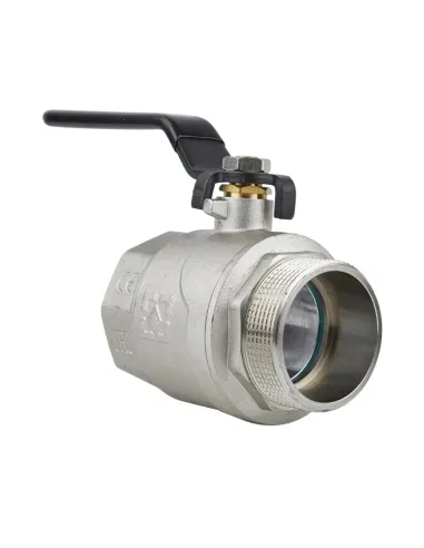 Кран шаровой прямой Raftec Black PN40 НВ DRH41 1 1/4 дюйма