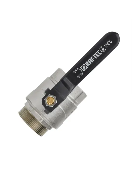 Кран кульовий прямий Raftec Black PN40 НВ DRH41 1 1/4 дюйма Кран кульовий прямий Raftec Black PN40 НВ DRH41 1 1/4 дюйма