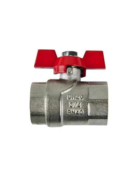 Кран шаровой прямой Raftec Red PN40 ВВ CBB-03 1 дюйм Кран шаровой прямой Raftec Red PN40 ВВ CBB-03 1 дюйм