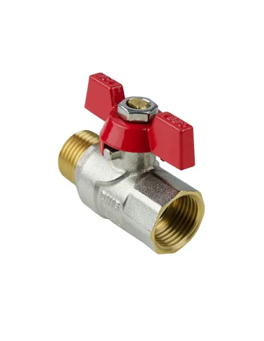 Кран шаровой прямой Raftec Red PN40 НВ CBB-021 3/4 дюйма