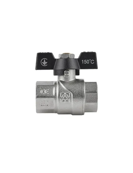 Кран кульовий прямий Rafteс Black PN40 ВВ DRB1 1/2 дюйма