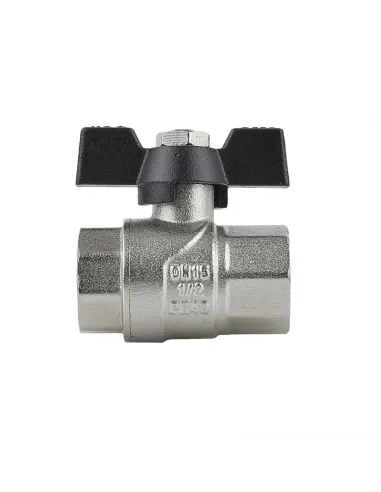 Кран кульовий прямий Rafteс Black PN40 ВВ DRB1 1/2 дюйма