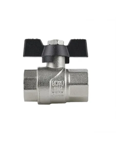 Кран кульовий прямий Rafteс Black PN40 ВВ DRB1 1/2 дюйма