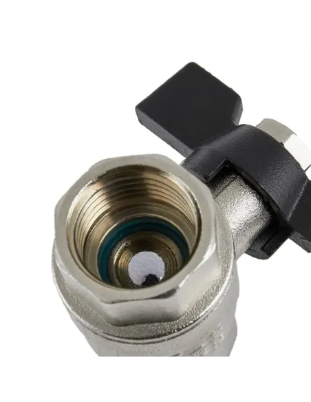 Кран кульовий прямий Rafteс Black PN40 ВВ DRB1 1/2 дюйма