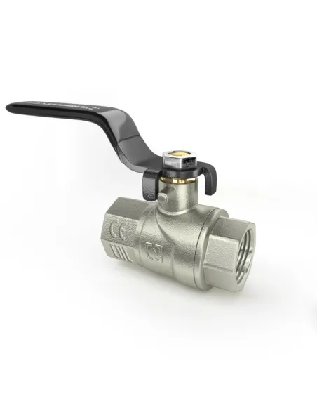 Кран кульовий прямий Raftec Black PN40 ВВ DRH1 1/2 дюйма Кран кульовий прямий Raftec Black PN40 ВВ DRH1 1/2 дюйма