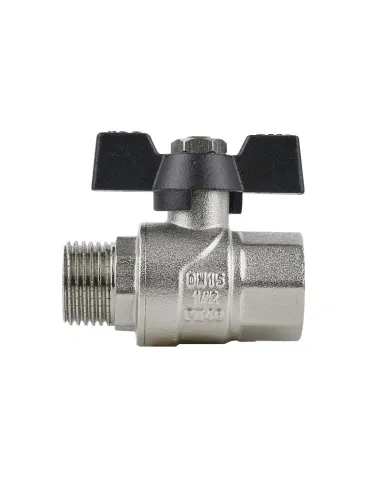 Кран шаровой прямой Raftec Black PN40 НВ DRB31 1 дюйм