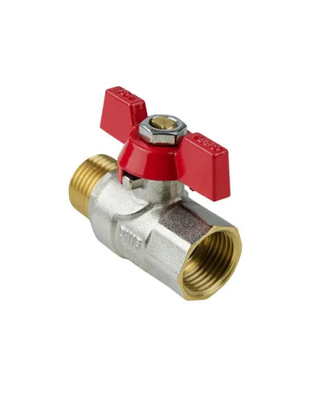 Кран шаровой прямой Raftec Red PN40 НВ CBB-031 1 дюйм