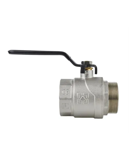 Кран кульовий прямий Raftec Black PN20 НВ DRH21 3/4 дюйма