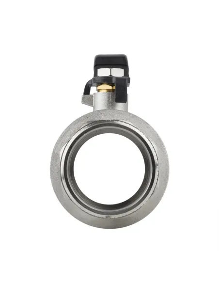 Кран кульовий прямий Raftec Black PN20 НВ DRH21 3/4 дюйма