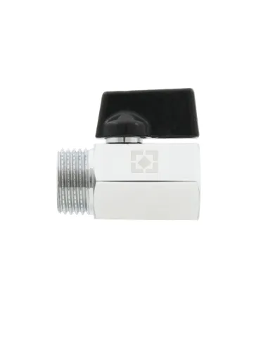 Кран шаровой прямой Raftec Black PN10 ВН mini RVHSM01 1/2 дюйма