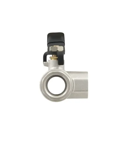 Кран шаровой трехходовый Raftec Black DN20 ВВ TDRH02 3/4 дюйма