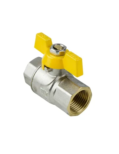 Кран кульовий для газу Raftec Yellow PN40 ВВ GRB1 1/2 дюйма