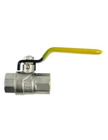 Кран кульовий для газу Raftec Yellow PN40 ВВ GRH1 1/2 дюйма