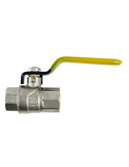 Кран кульовий для газу Raftec Yellow PN40 ВВ GRH1 1/2 дюйма