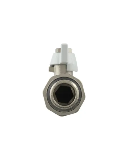 Кран шаровой Raftec White DN25 WRB-3 1 дюйм, антипротечка, прямой с американкой Кран шаровой Raftec White DN25 WRB-3 1 дюйм, антипротечка, прямой с американкой