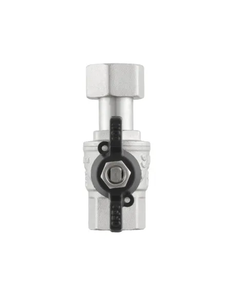 Кран шаровой Raftec Black DN20 PRB-2 3/4 дюйма, антипротечка, прямой с американкой Кран шаровой Raftec Black DN20 PRB-2 3/4 дюйма, антипротечка, прямой с американкой