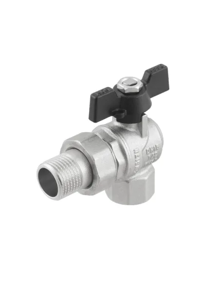 Кран кульовий Raftec Black DN25 ВН DRBS3-U 1 дюйм кутовий. Кран кульовий Raftec Black DN25 ВН DRBS3-U 1 дюйм кутовий.