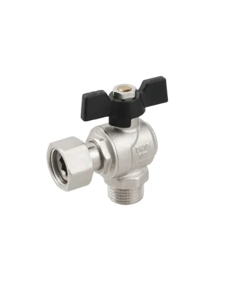 Кран кульовий Raftec PN40 ВН DRBM1 1/2 дюйма кутовий з американкою