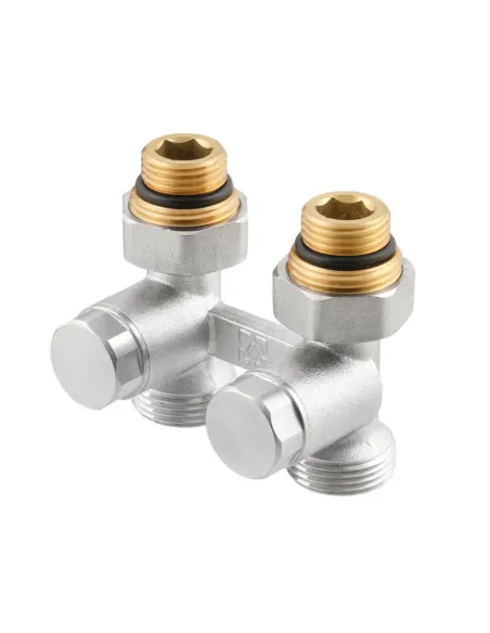 Кран для радіатора прямий Raftec HRKS11 нижній, 1/2х3/4 дюйми