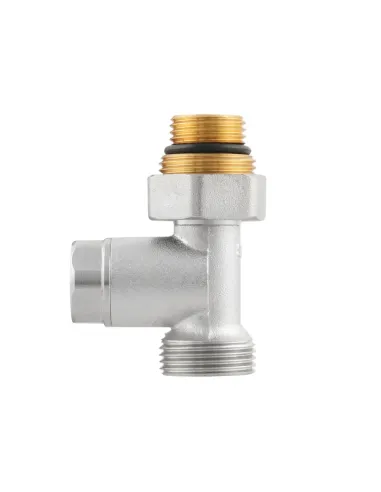 Кран для радіатора прямий Raftec HRKS11 нижній, 1/2х3/4 дюйми