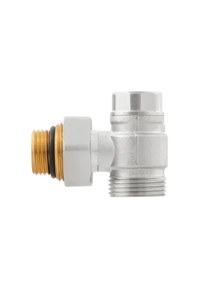 Кран для радиатора угловой Raftec HRKA11 нижний, 1/2х3/4 дюйма