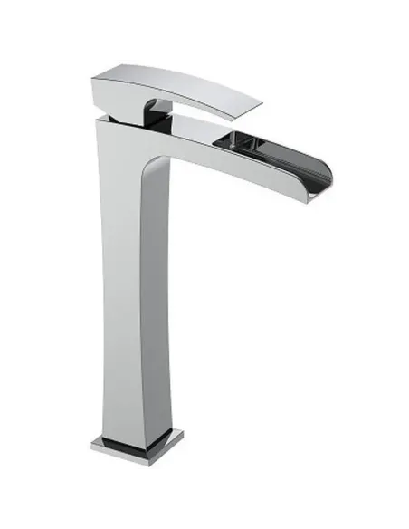 Змішувач для умивальника Koer KB-15007-01 високий, каскадний вилив