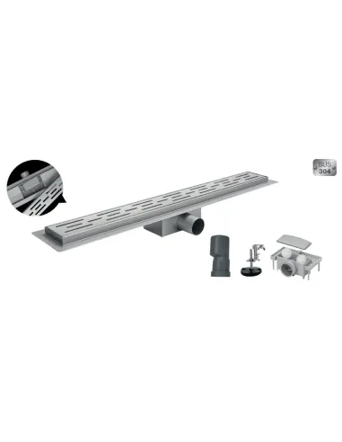 Душовий трап Koer FD01-70x500 SUS304, 70x500 мм, нержавіюча сталь