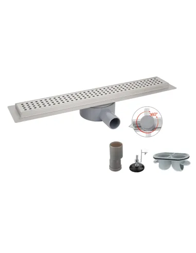 Душевой трап Koer FD02-70x700 SUS304, 70x700 мм, нержавеющая сталь