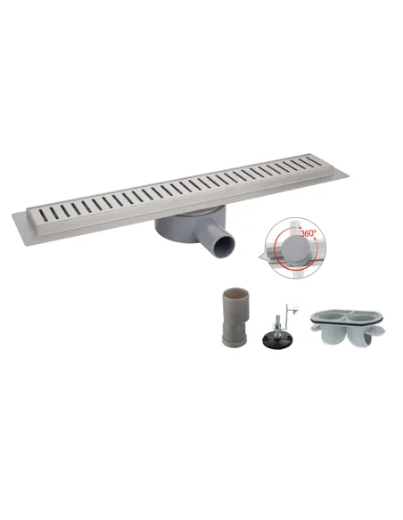 Душевой трап Koer FD03-70x600 SUS304, 70x600 мм, нержавеющая сталь