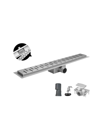Душовий трап Koer FD05-70x700 SUS304, 70x700 мм, нержавіюча сталь
