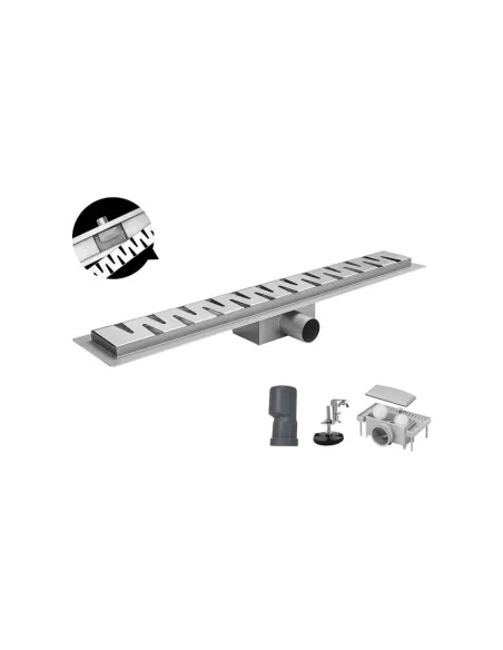 Душовий трап Koer FD06-70x500 SUS304, 70x500 мм, нержавіюча сталь