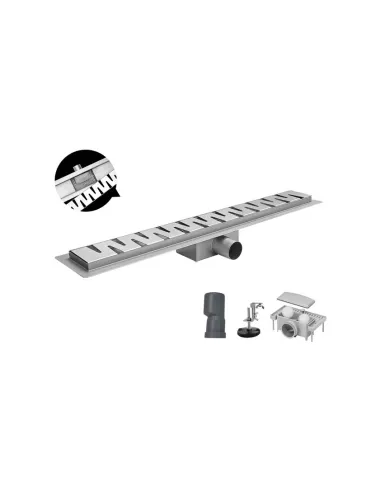 Душовий трап Koer FD06-70x700 SUS304, 70x700 мм, нержавіюча сталь