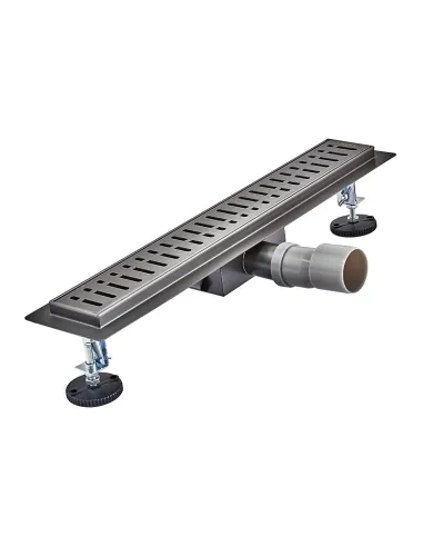 Душовий трап Koer FD35-70x500-Graphite SUS304, 70x500 мм, нержавіюча сталь, графіт