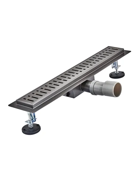 Душевой трап Koer FD35-70x500-Graphite SUS304, 70x500 мм, нержавеющая сталь, графит