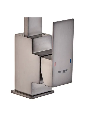 Смеситель для кухни Mixxus KUB-011 MI6096 Graphite нержавеющая сталь