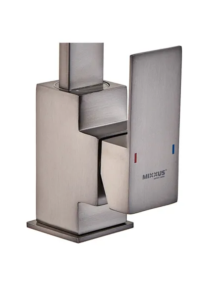 Змішувач для кухні Mixxus KUB-011 MI6096 Graphite нержавіюча сталь