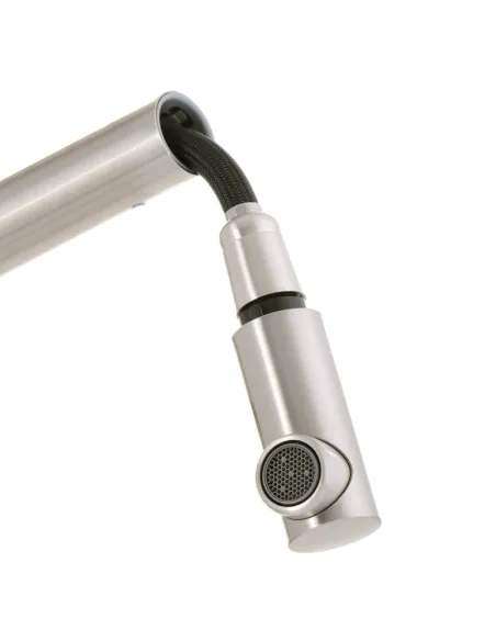 Змішувач для умивальника Mixxus DAX-001 SS0035 з висувним виливом