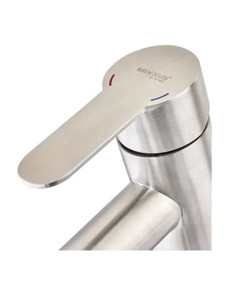 Змішувач для умивальника Mixxus DAX-001-A-High MI6071 нержавіюча сталь Змішувач для умивальника Mixxus DAX-001-A-High MI6071 нержавіюча сталь