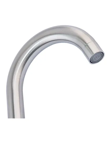 Смеситель для умывальника Mixxus DAX-001-C MX1339 нержавеющая сталь