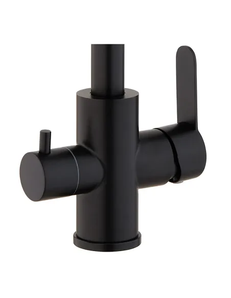 Смеситель для кухни Mixxus DAX-021-G MI6078 Black с подключением к фильтру, черный