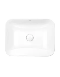 Керамическая раковина Q-Tap Scorpio QT1411K490W White, 500х380х145 мм 